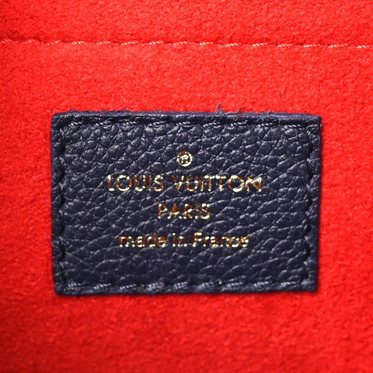 Empreinte Saint Sulpice Pm Marine Rouge Handbag