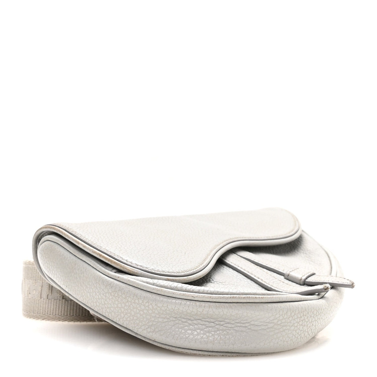 Mini Calfskin Handbag - Gray