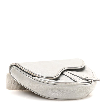 Mini Calfskin Handbag - Gray