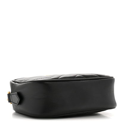 Mini Calfskin Shoulder Bag - Black