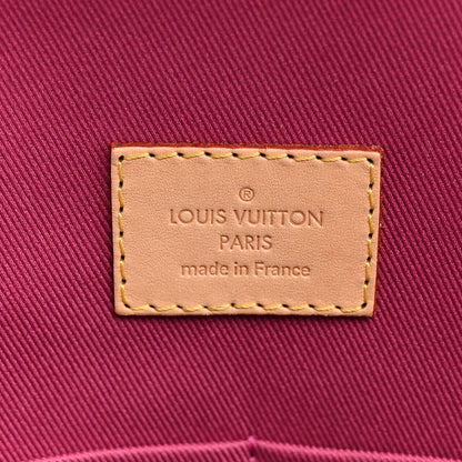 Monogram Cluny Bb Bordeaux Fuchsia Handbag