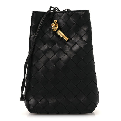 Nappa Pouch - Black