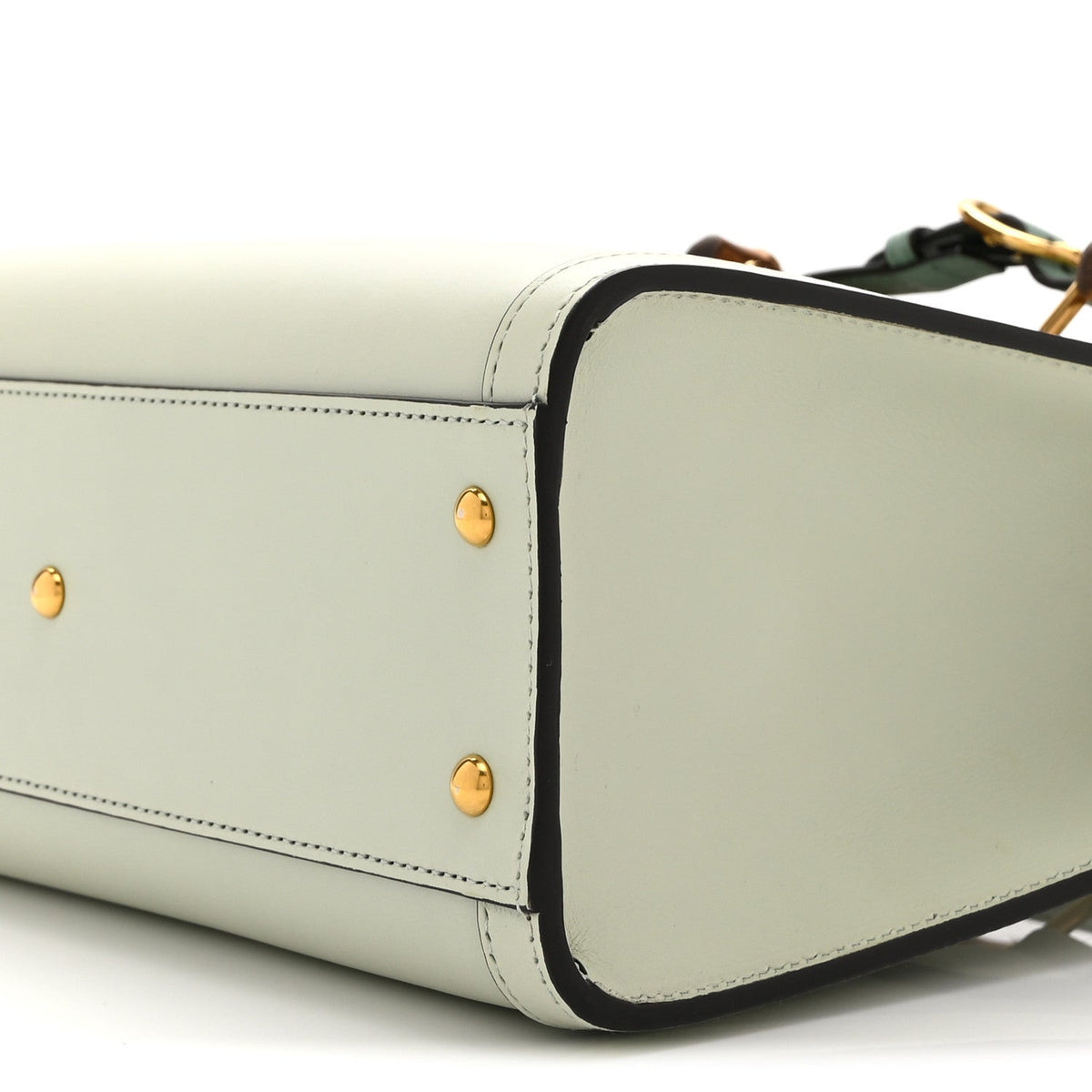 Calfskin Tote Bag - Green