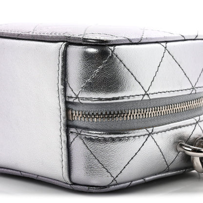 Quilted Lambskin Clutch Bag - Black