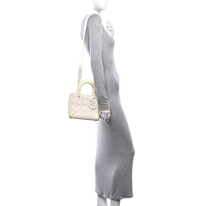 Small Calfskin Handbag - White