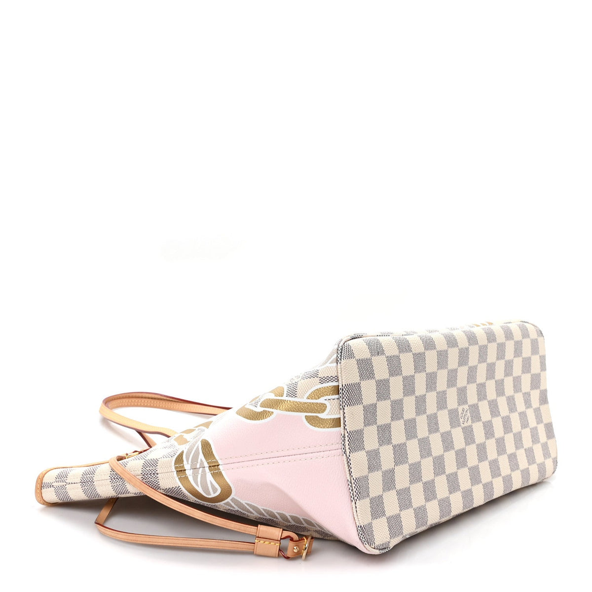 Damier Azur Nautical Neverfull Mm Handbag