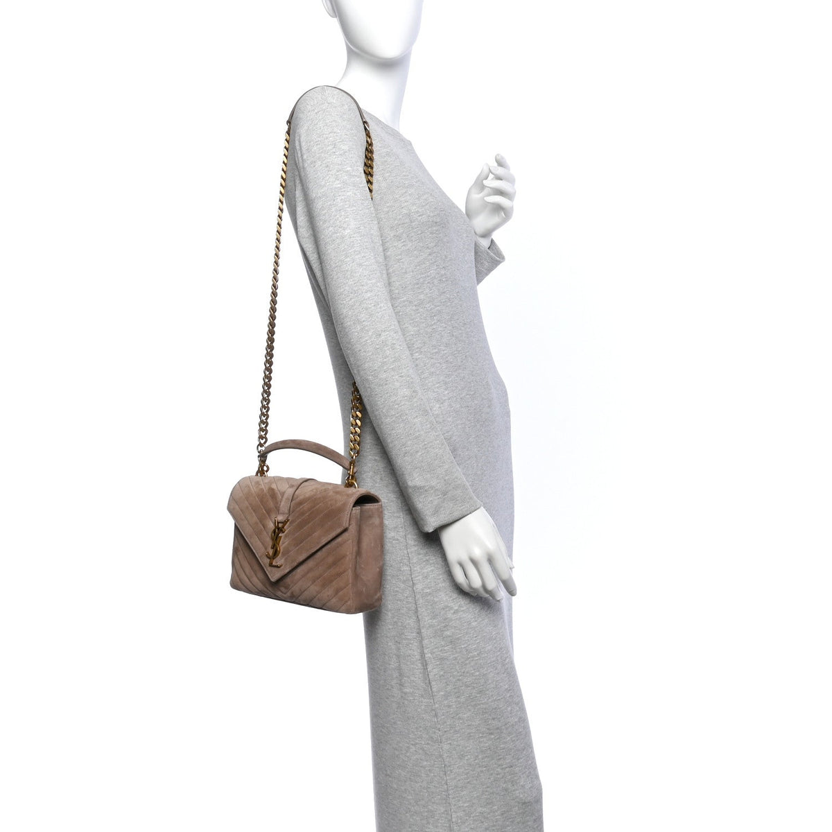 Medium Suede Handbag