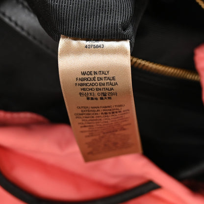 Medium Nylon Backpack - Pink