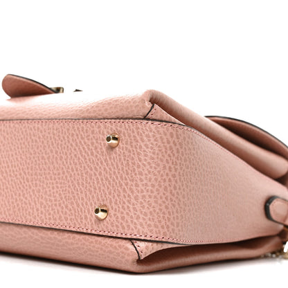 Calfskin Shoulder Bag - Pink