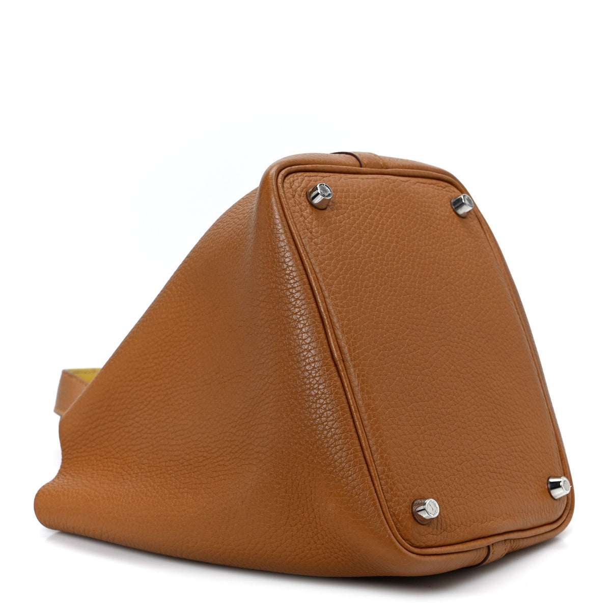 Taurillon Clemence Swift Eclat Picotin L Handbag
