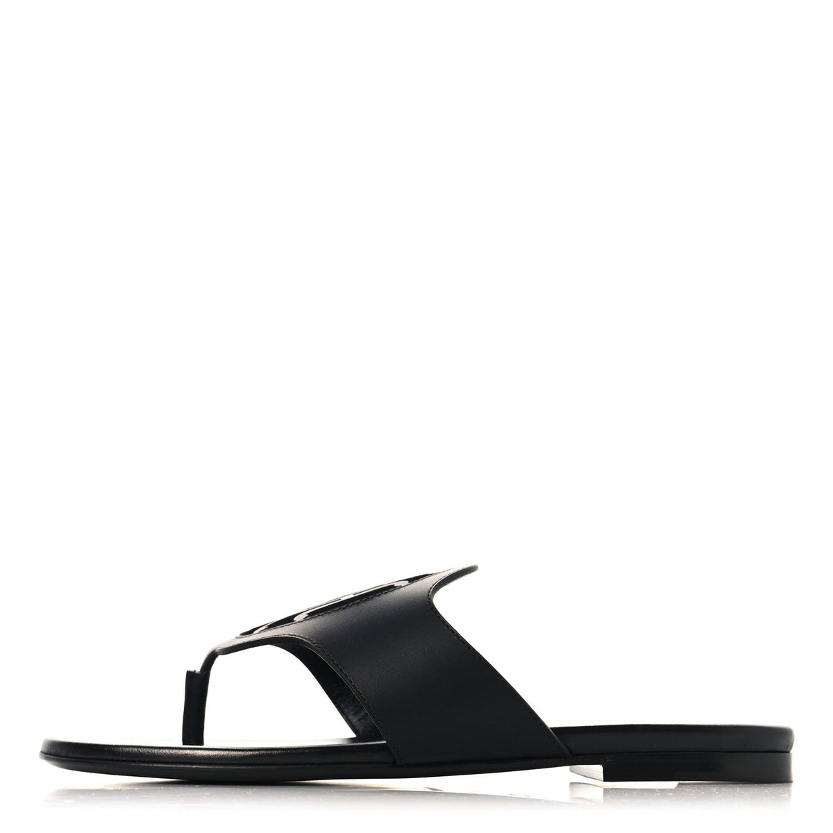 Calfskin Mage Sandals Black