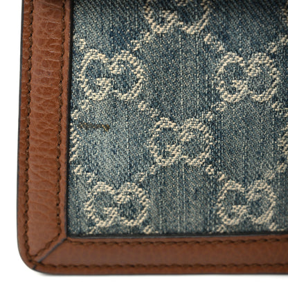 Mini Calfskin Shoulder Bag - Blue