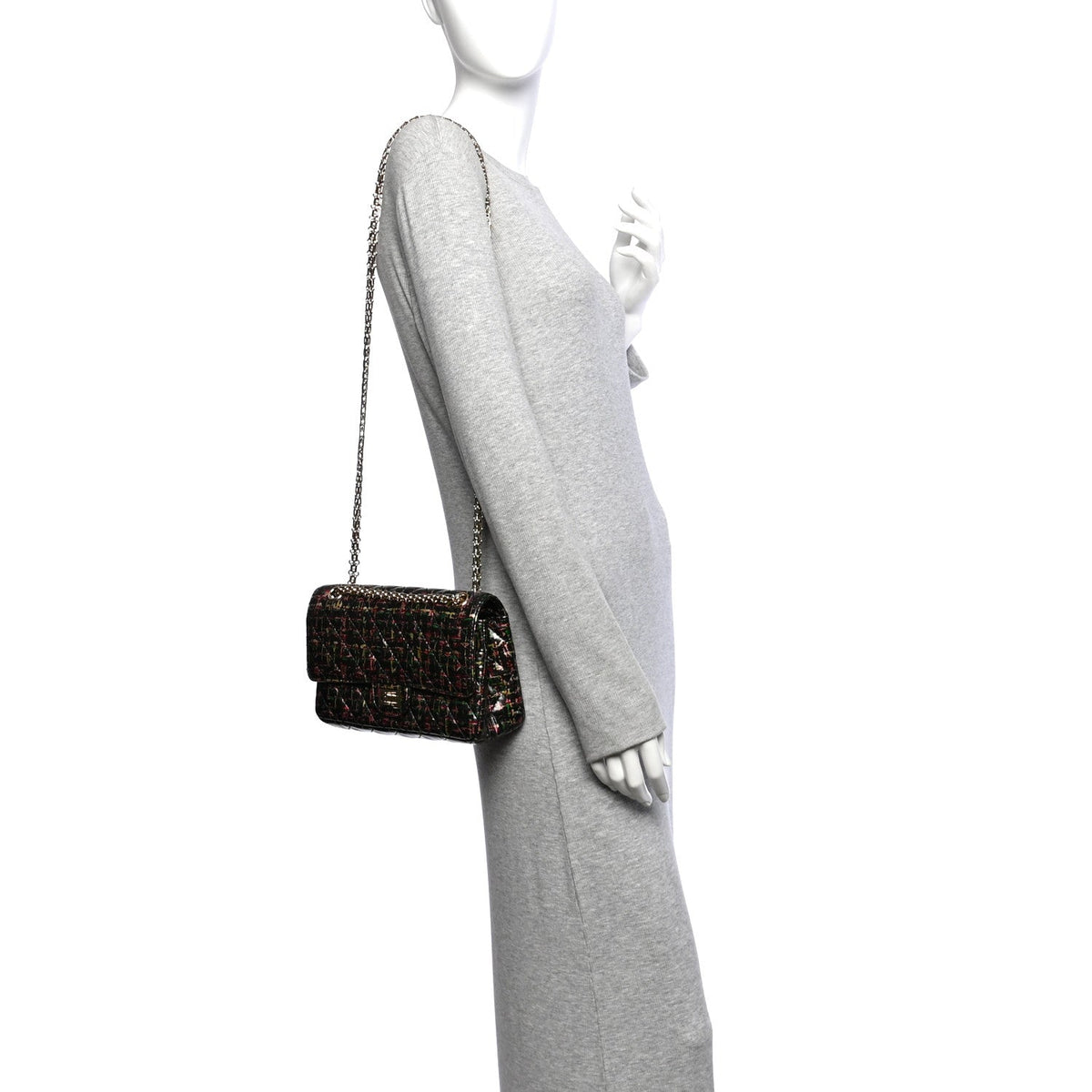 Quilted Lambskin Flap Shoulder Bag
