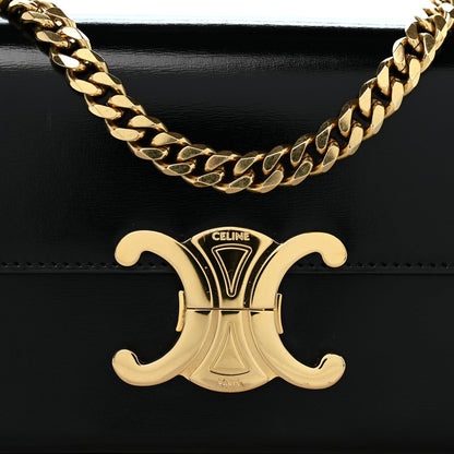 Calfskin Shoulder Bag - Black