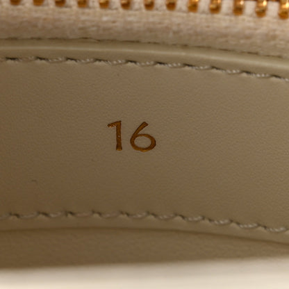 Mini Calfskin Handbag - White