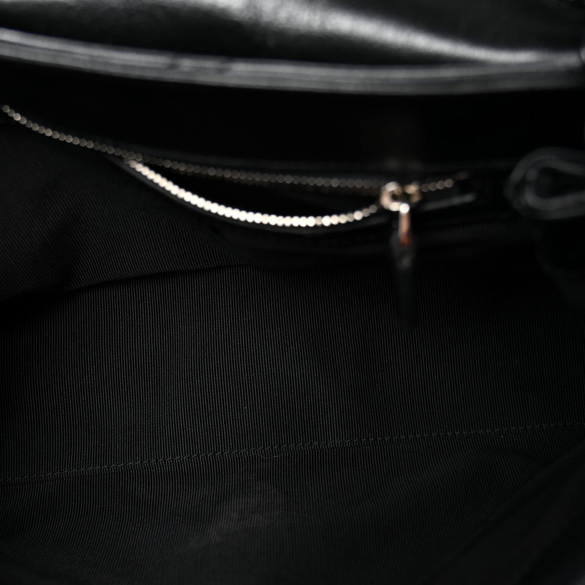 Medium Calfskin Shoulder Bag - Black