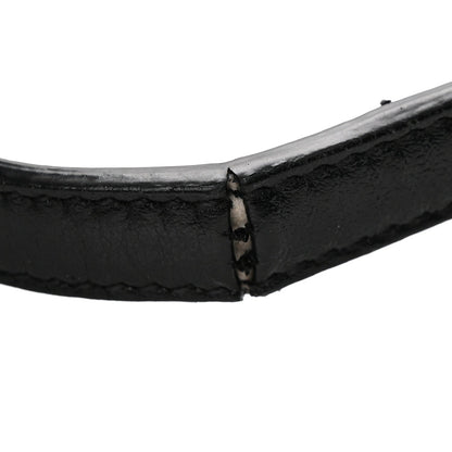 Calfskin Crossbody Bag - Black