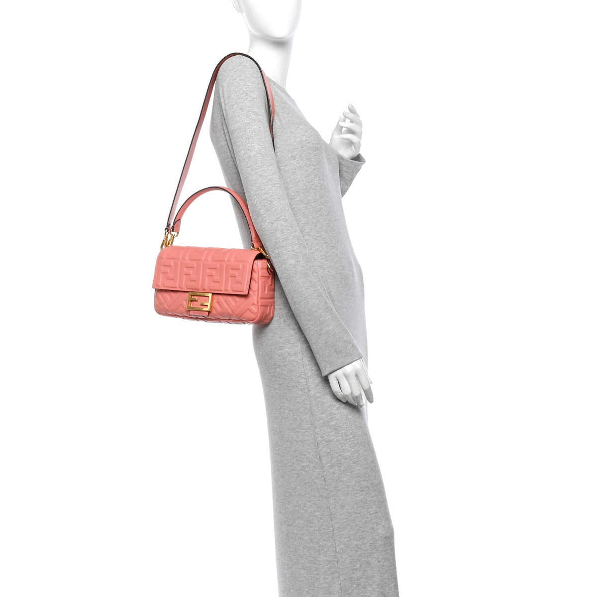 Nappa Handbag - Rosa