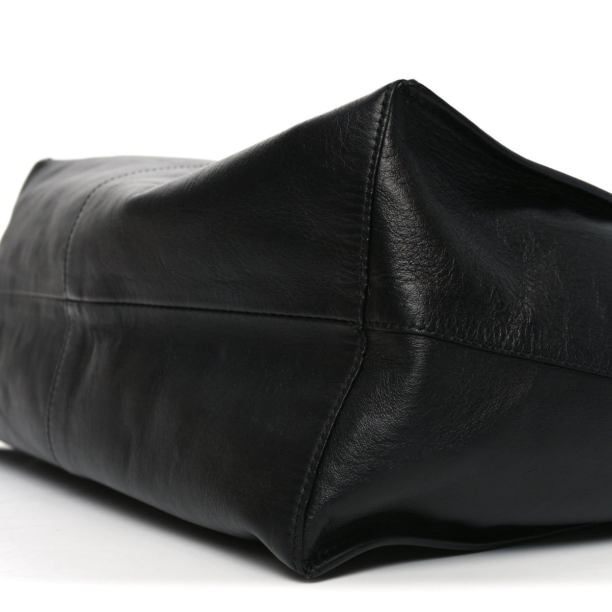 Nappa Clutch Bag - Black