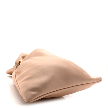 Satin Evening Pouch Nude Baby Nude Pouch