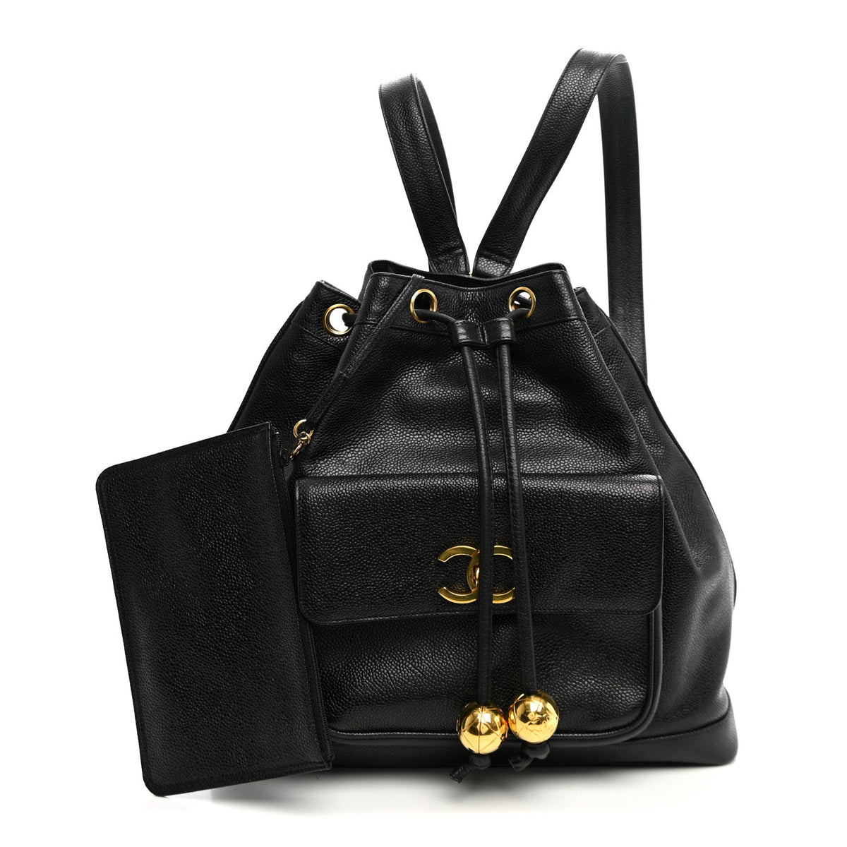 Caviar Backpack - Black