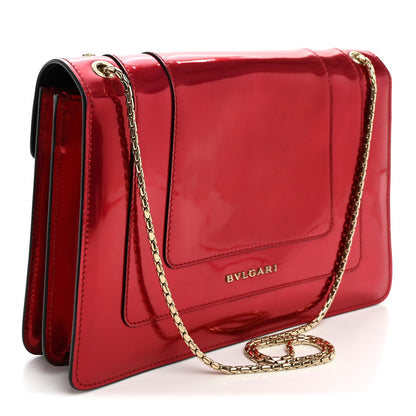 Calfskin Shoulder Bag - Red