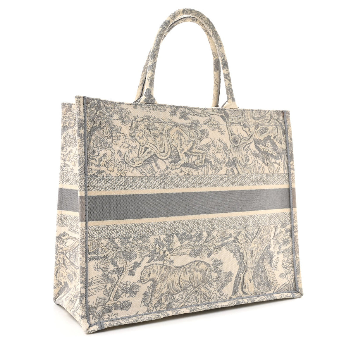 Large Canvas Tote Bag - Red