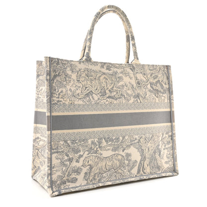 Large Canvas Tote Bag - Red