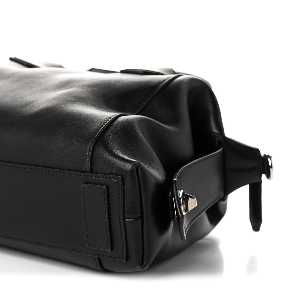 Small Calfskin Handbag - Black