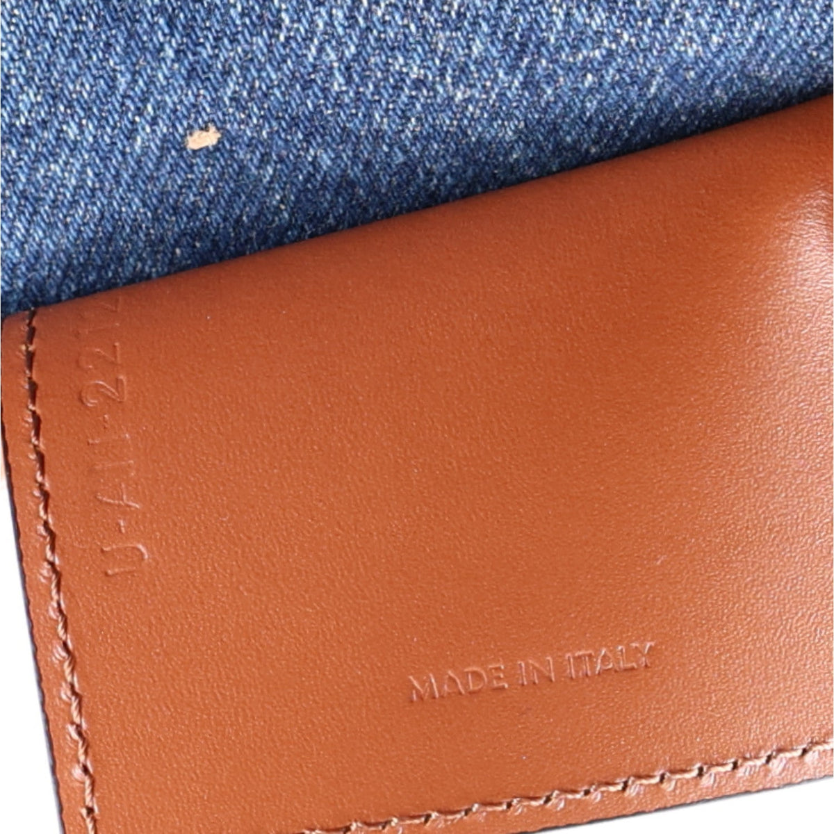 Large Calfskin Tote Bag - Blue
