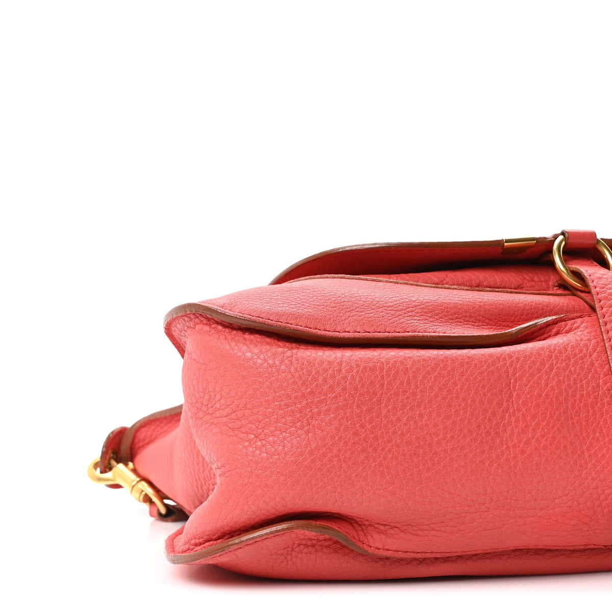 Medium Calfskin Satchel Bag - Pink