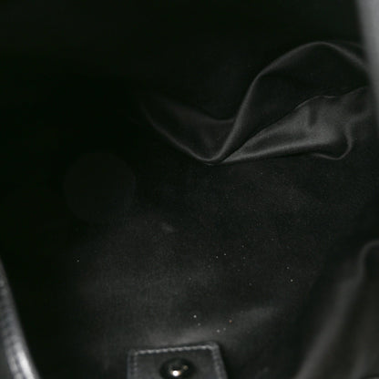 Suede Hobo Bag - Black