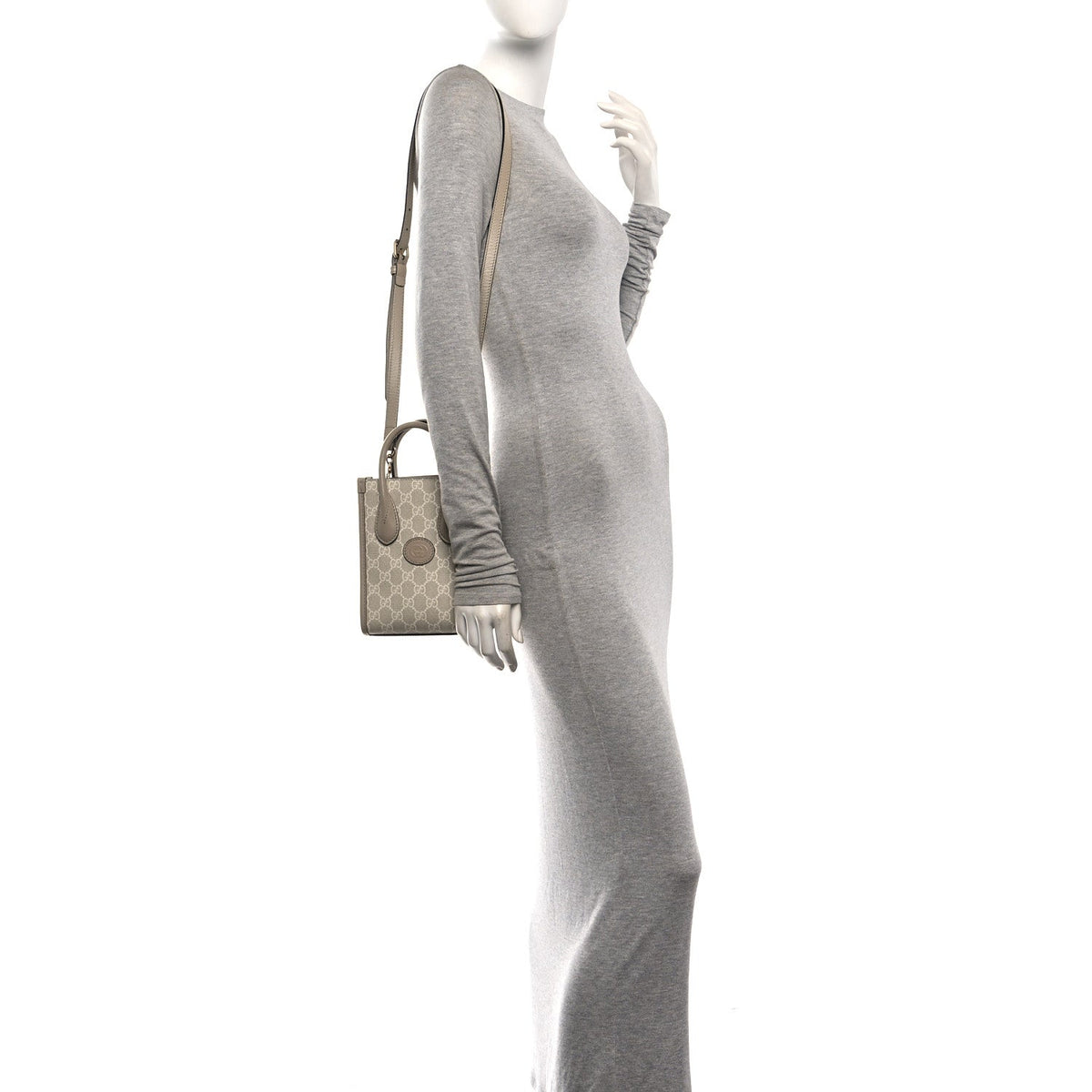 Mini Calfskin Tote Bag - Red