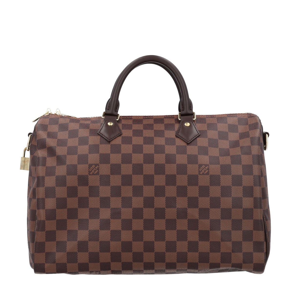 Damier Ebene Speedy Bandouliere 35 Handbag
