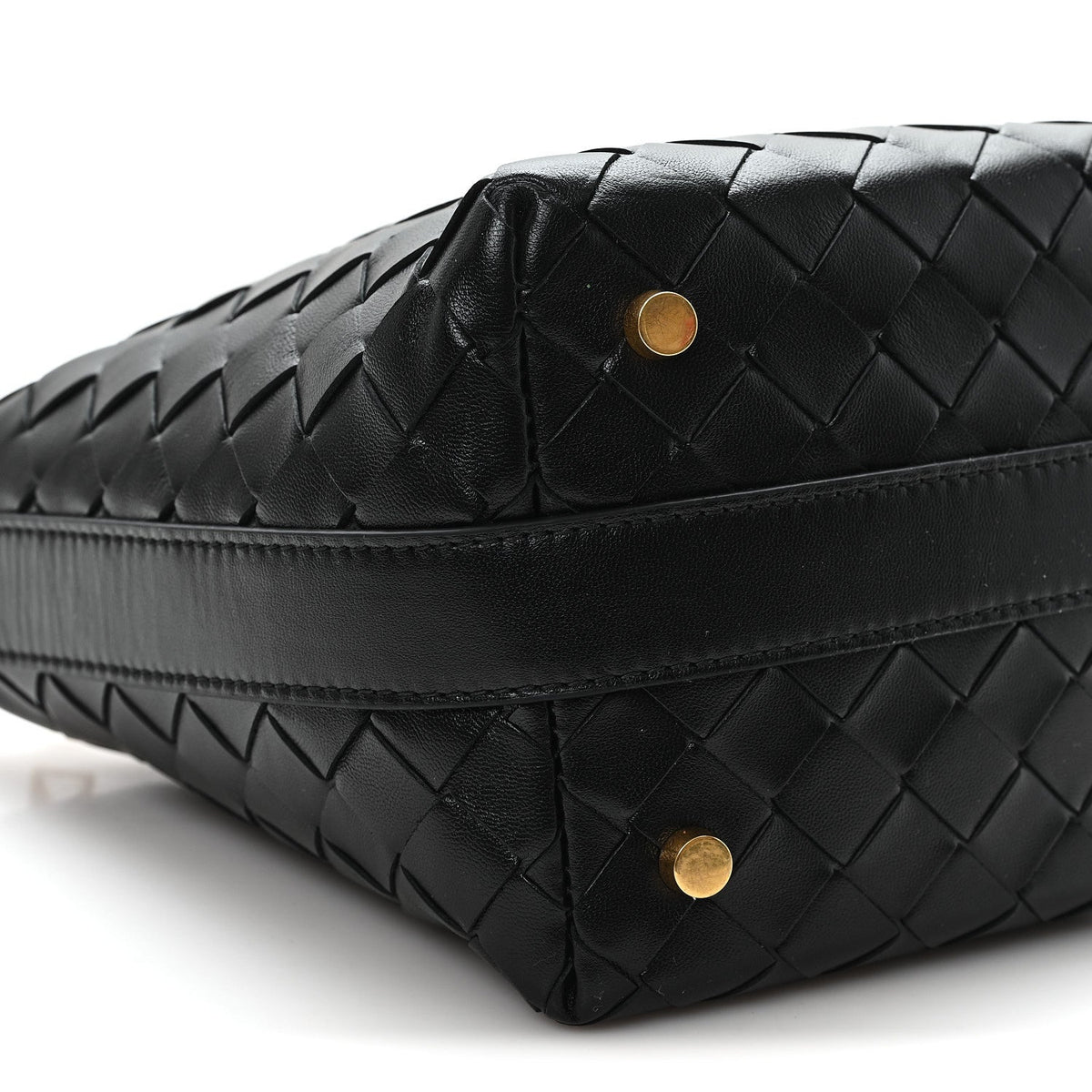 Calfskin Nappa Handbag - Black