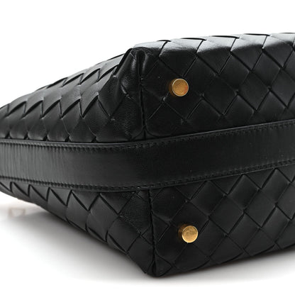 Calfskin Nappa Handbag - Black
