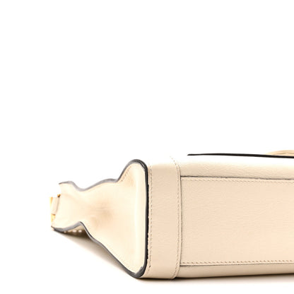 Calfskin Shoulder Bag - White