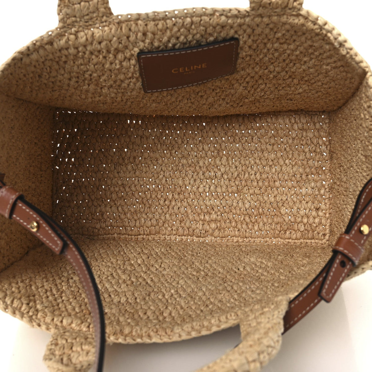 Small Calfskin Handbag - Tan