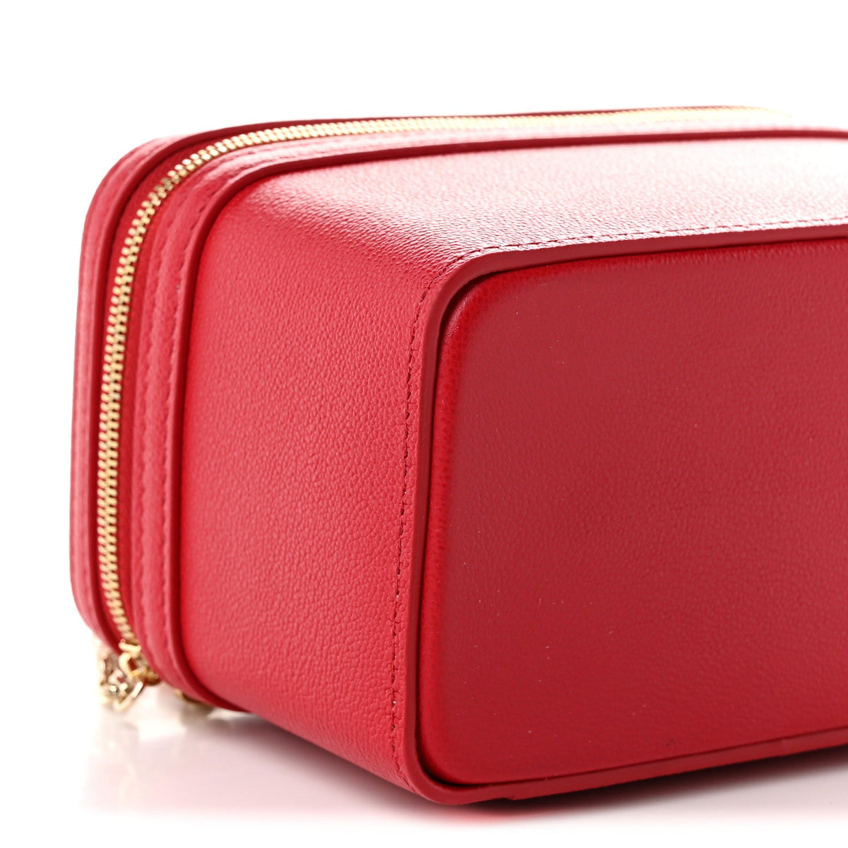 Calfskin Handbag - Red