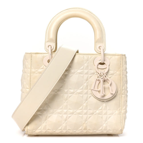 Small Calfskin Handbag - White