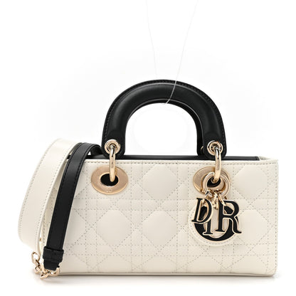 Small Lambskin Handbag - Black