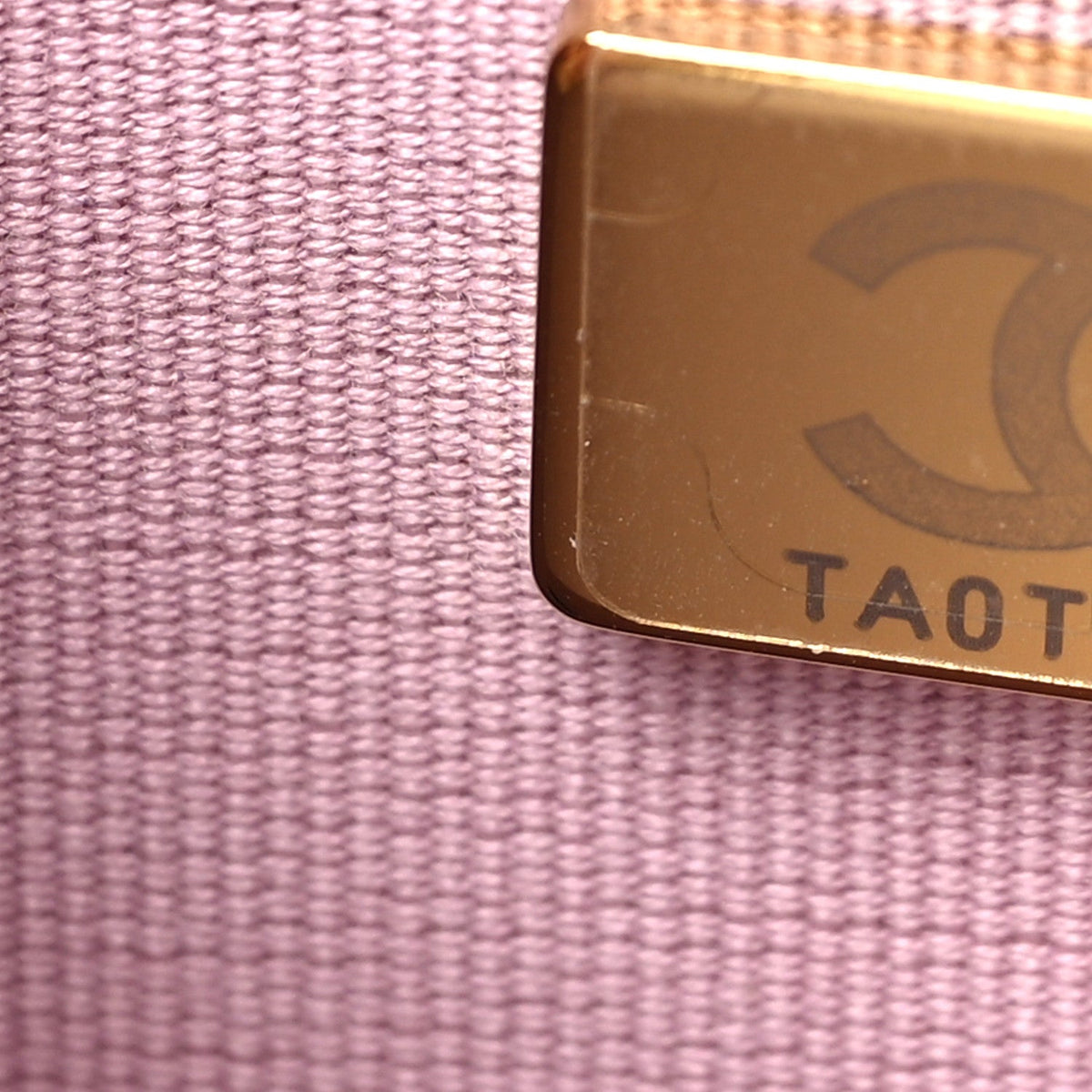 Quilted Caviar Wallet Bag - Pink