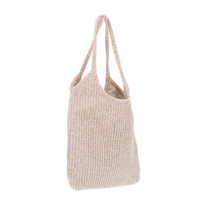 Miu Miusequin Mesh Ivy Bag Cipria Handbag