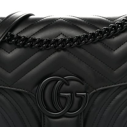 Small Calfskin Shoulder Bag - Black