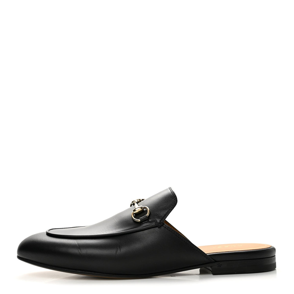 Calfskin Princetown Slippers Black
