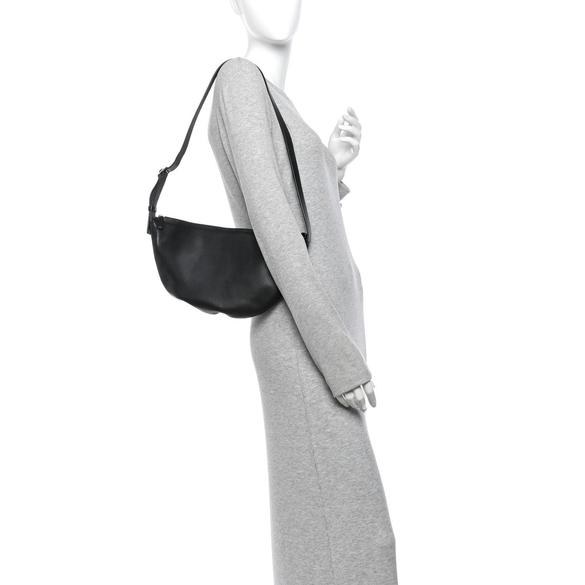 Calfskin Handbag - Black