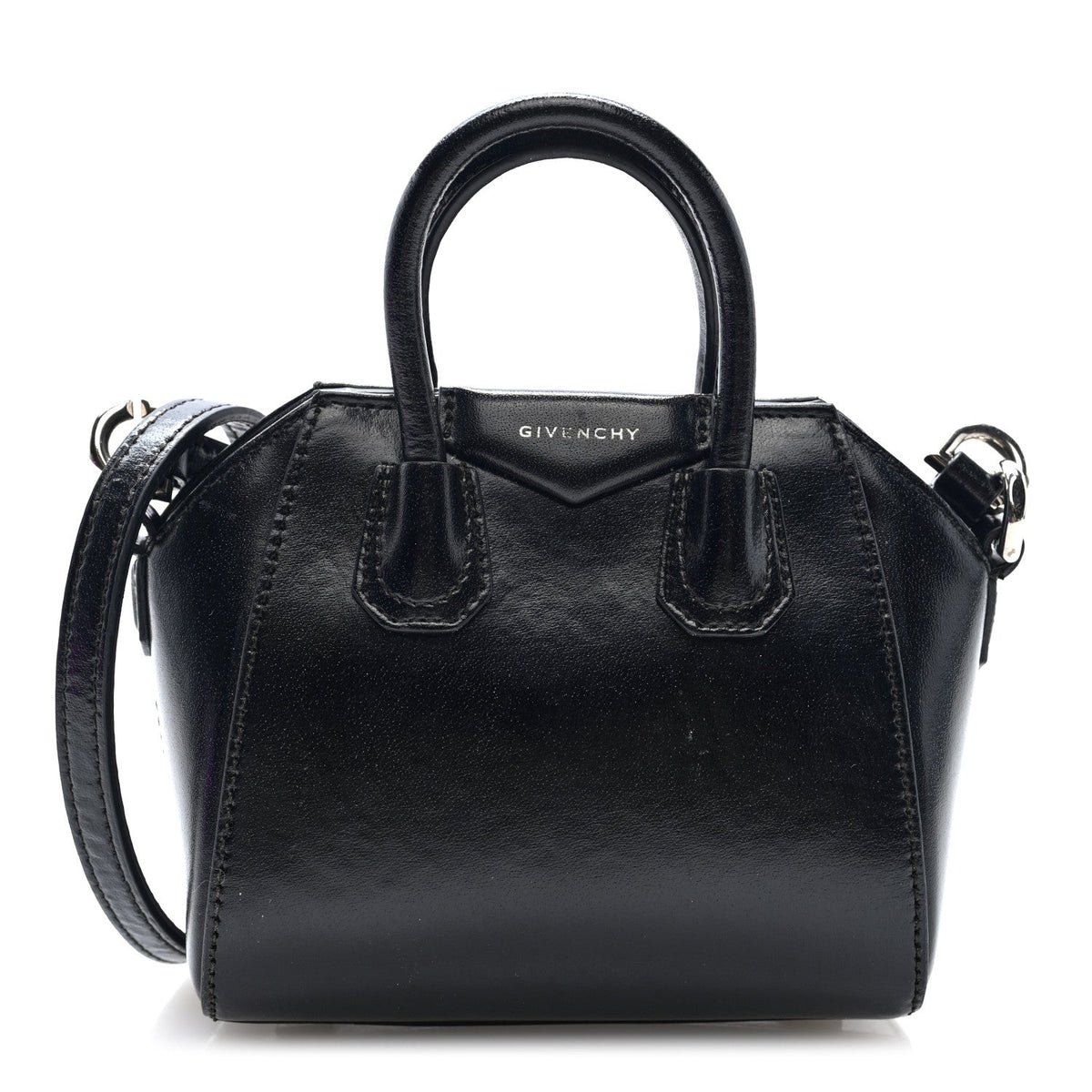 Calfskin Handbag - Black