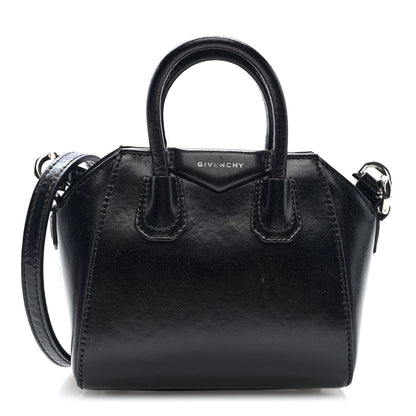 Calfskin Handbag - Black