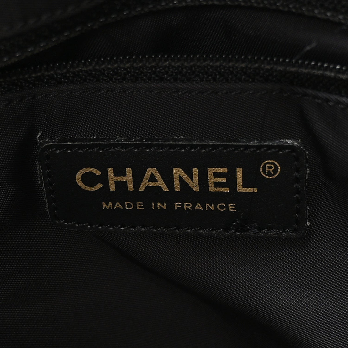 Medium Nylon Tote Bag - Black