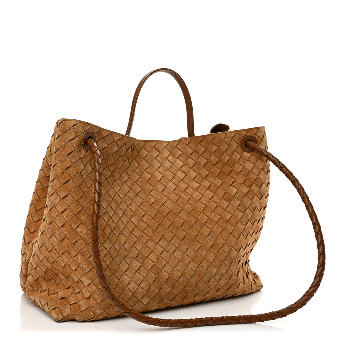 Large Suede Shoulder Bag